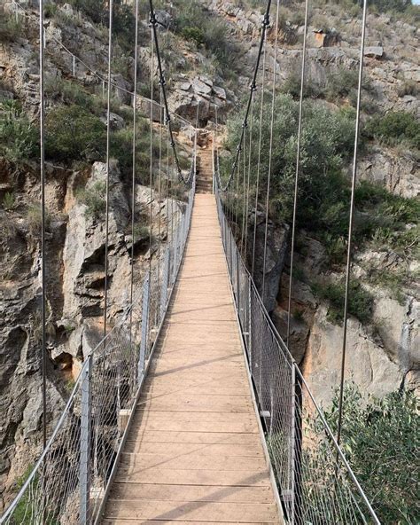 ruta puentes colgantes chulilla tiempo|Ruta Ruta de los puentes colgantes (Chulilla)